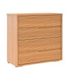 Comoda 4 cajones Moderna Marron