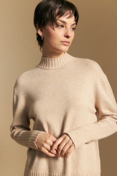 POLERA RAILEY Beige Melange