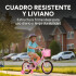 Bicicleta infantil Shengdi Rodado 14 Canasto Parrilla Hadas Rosa 2