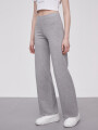 Pantalon Jambel Gris Melange Medio