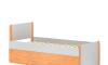 Cama 1 plaza - Madera Maciza con baúl - Flow Square Cama 1 plaza - Madera Maciza con baúl - Flow Square