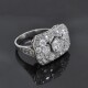 Anillo Estilo Antiguo En Platino Y Brillantes Anillo Estilo Antiguo En Platino Y Brillantes
