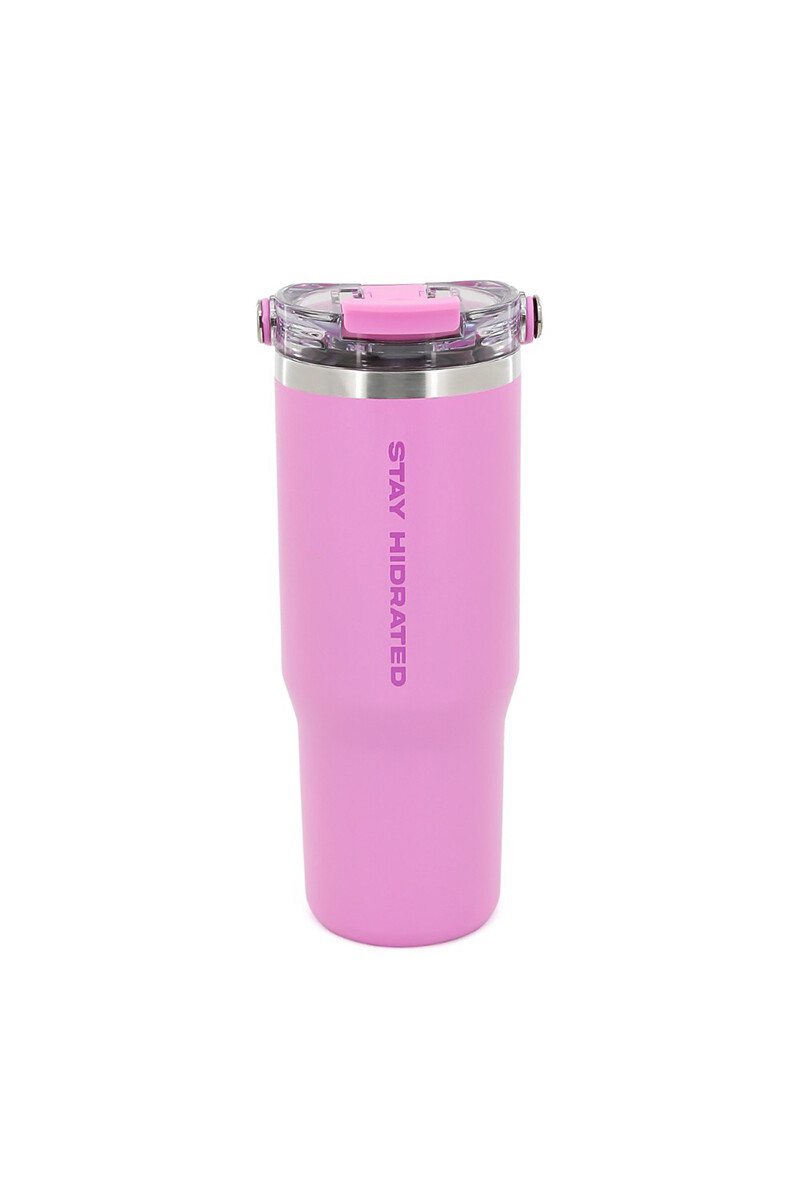 Vaso Termico Oreiro 900ML - rosado 