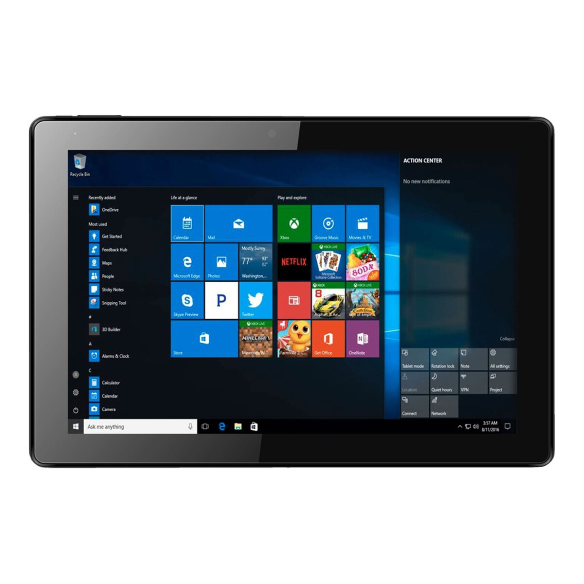 Hyundai - Tablet Hytab Pro 10WAB1 - 10,1'' Multitáctil Ips. Intel Celeron N4020. Intel Uhd 600. Wind 