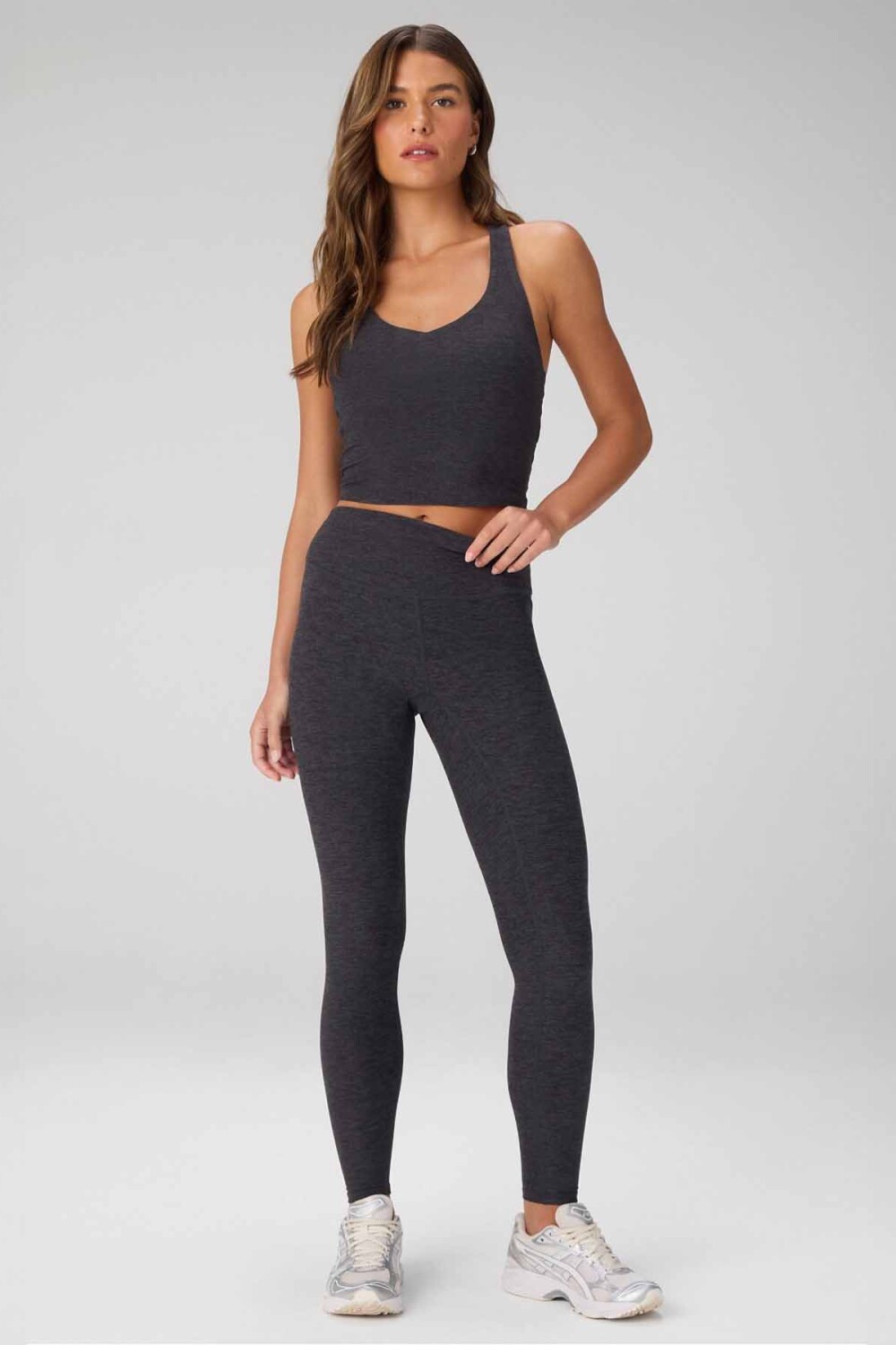 Leggings HeatherFlex High-Waisted TLC Mujer Black Heather