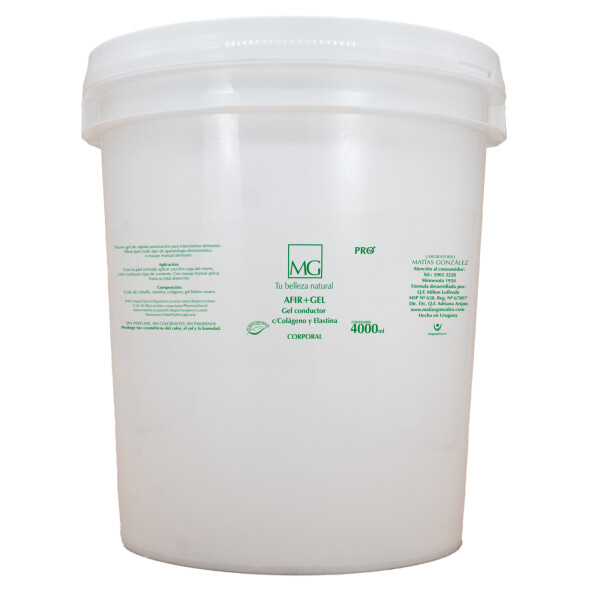 Afir + Gel Conductor con Colágeno y Elastina (4 lts-Balde) Afir + Gel Conductor con Colágeno y Elastina (4 lts-Balde)