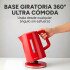 Jarra Electrica Marvo 1.7 Litros Corte Automatico Hervidor Variante Color Rojo