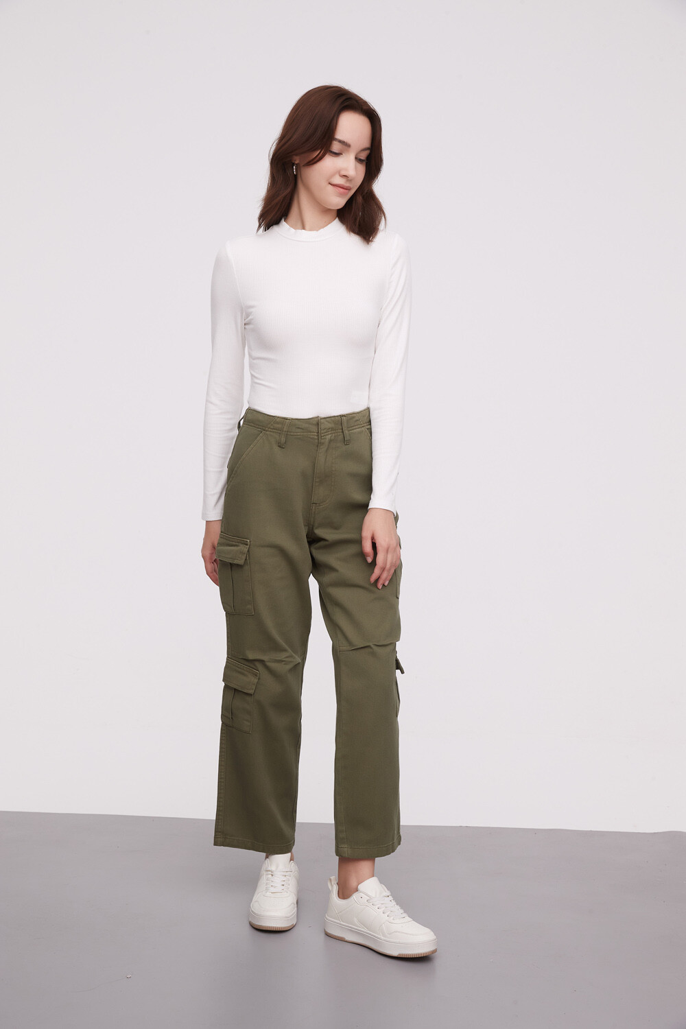 Pantalon Lehco Verde Oliva Oscuro