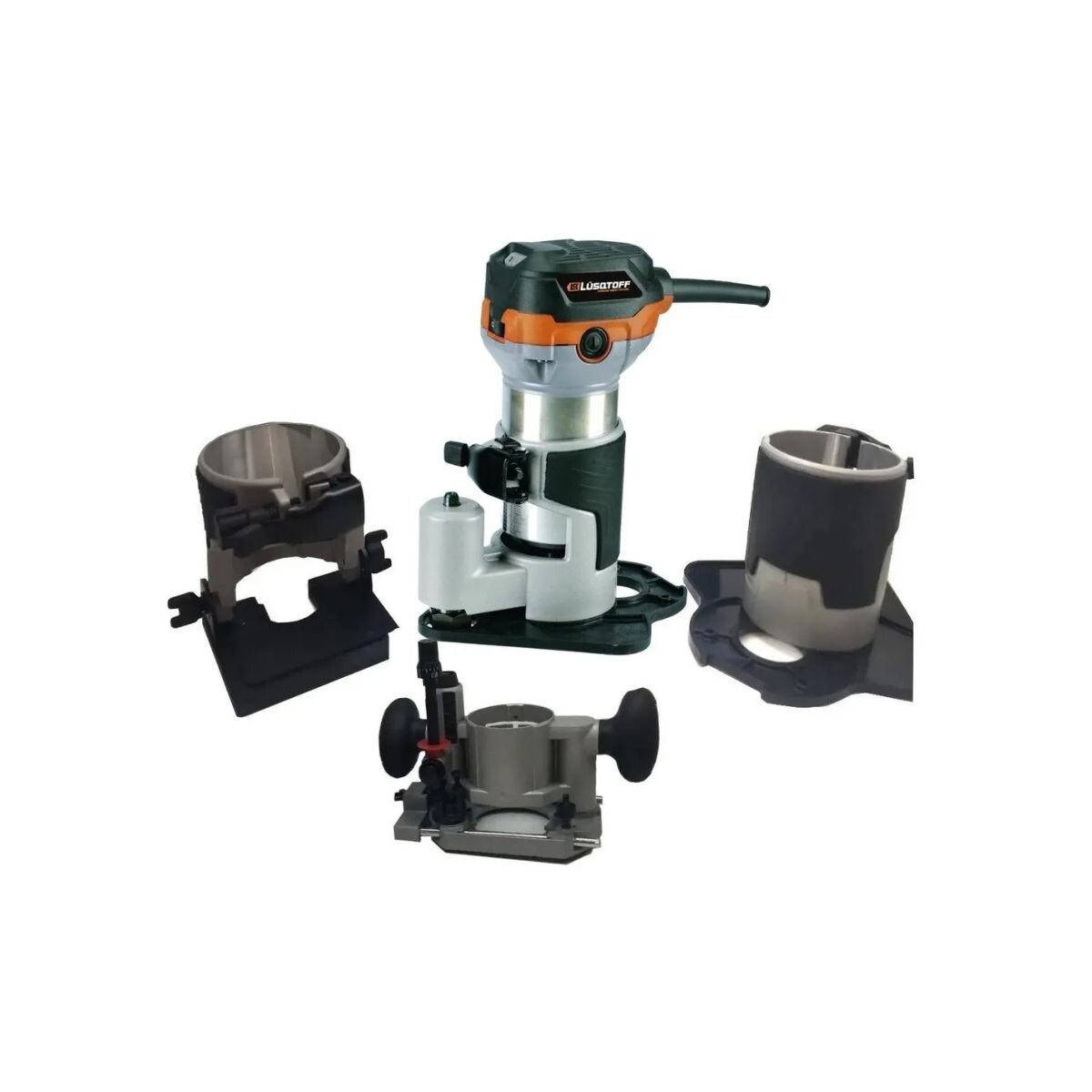 Router 710w C/cuatro Bases 6 A 8 Mm Lusqtoff