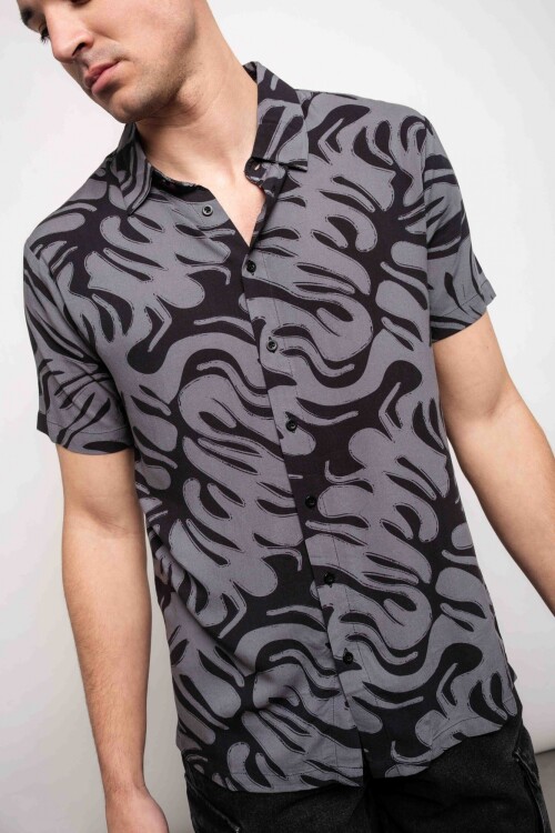 Camisa Rodrigo Gris oscuro