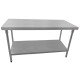 Mesada acero inox lisa 150 cm Flamemax Mesada acero inox lisa 150 cm Flamemax