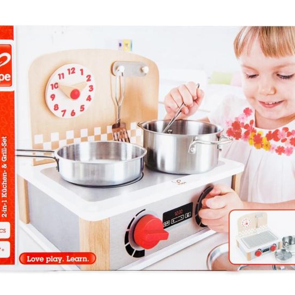 Cocina 2 en 1 con grill HAPE Cocina 2 en 1 con grill HAPE