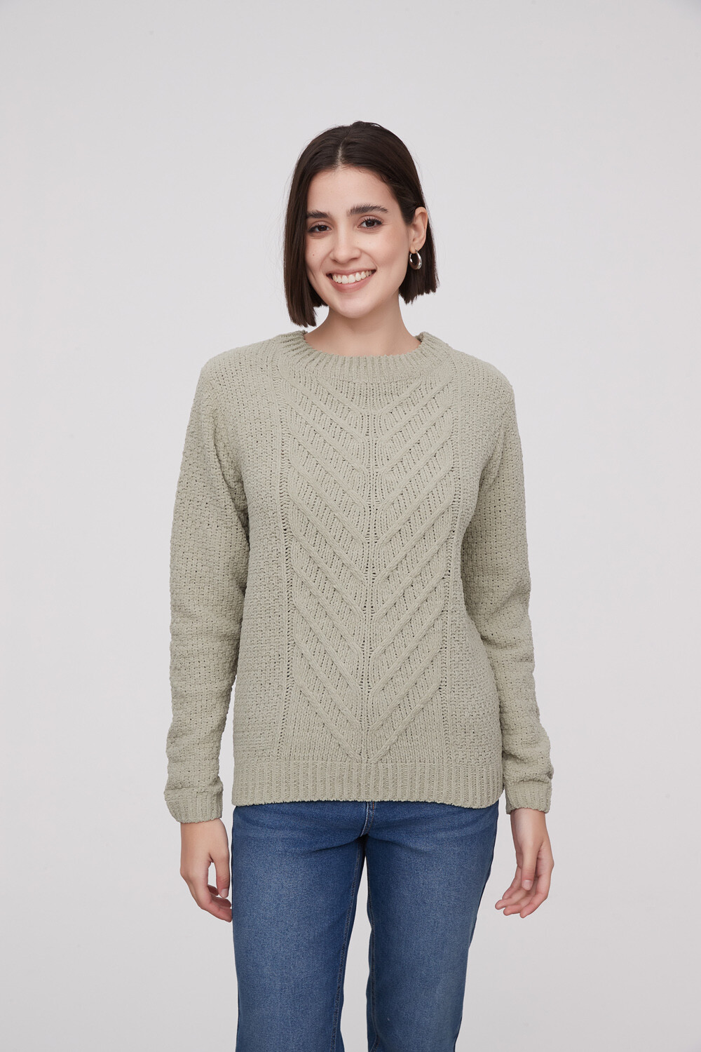 Sweater Allora Verde Palido