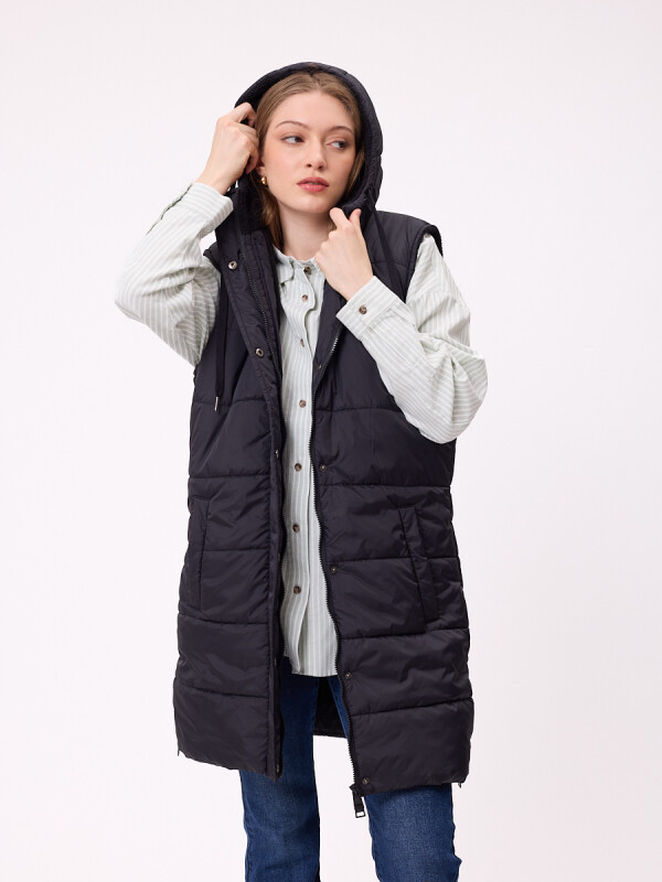 CHALECO DINLO RUSTY Negro