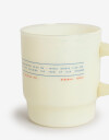 Artículos cocina Taza De Vidrio Ilustrada - Combinacion Bicolor