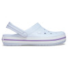 Zueco de Mujer Crocs Band c/tira Atras Lila