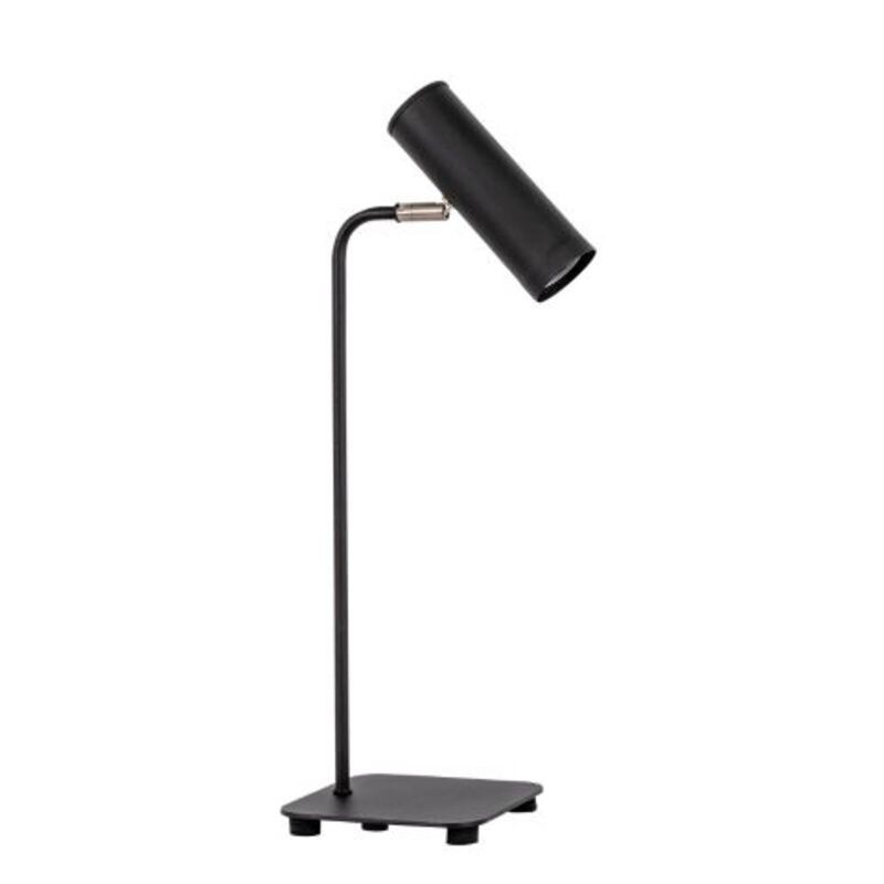 VELADOR DE ESCRITORIO TUBULAR 1L GU10 NEGRO VELADOR DE ESCRITORIO TUBULAR 1L GU10 NEGRO