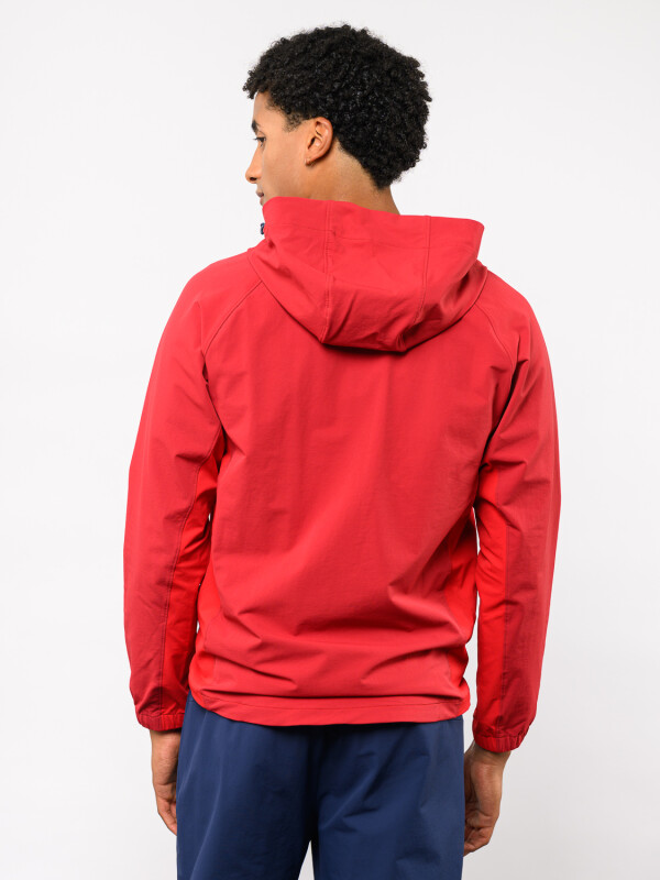 Campera Summit Nacional Hombre Beige, ordeaux, Rojo