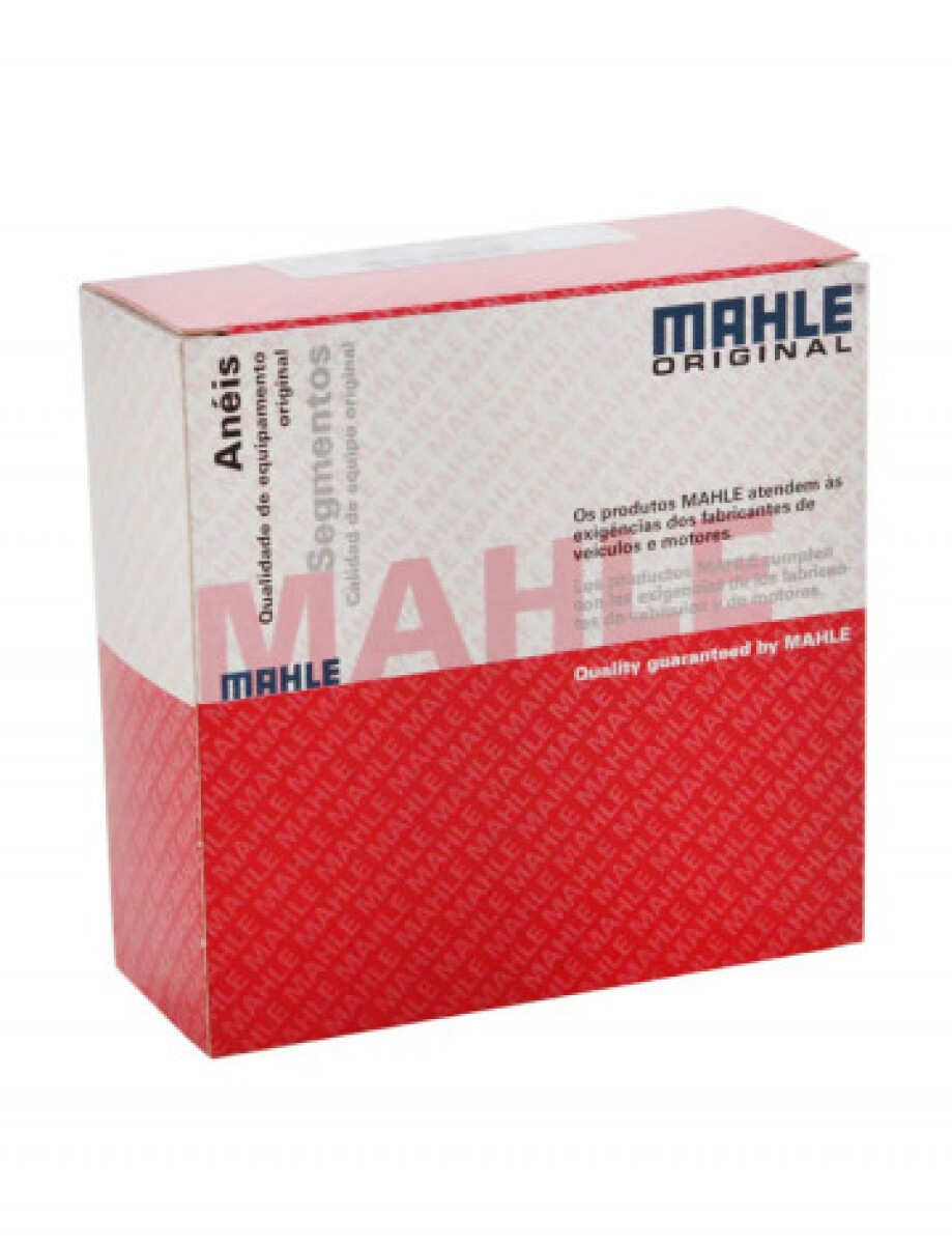 AROS DE PISTON ISUZU JGO STD 93MM MOTOR 4JB1 2-2.4 JMC (CAMISA ACERO) MAHLE 