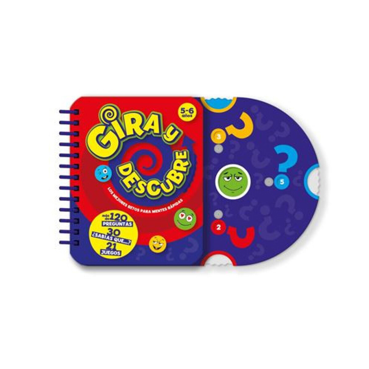 Juegos Imagiland Gira y Descubre - 5-6 años 
