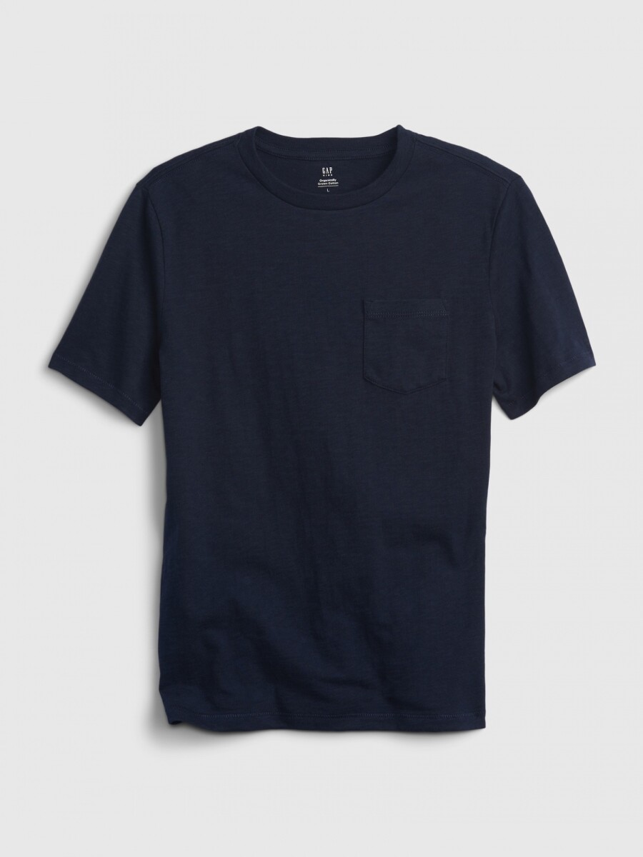 SS PKT TEE - TAPESTRY NAVY 