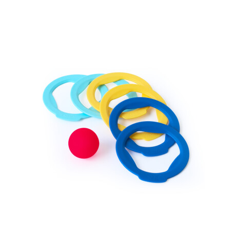 Ringo 6 Rings + 1 Ball Quut Multicolor