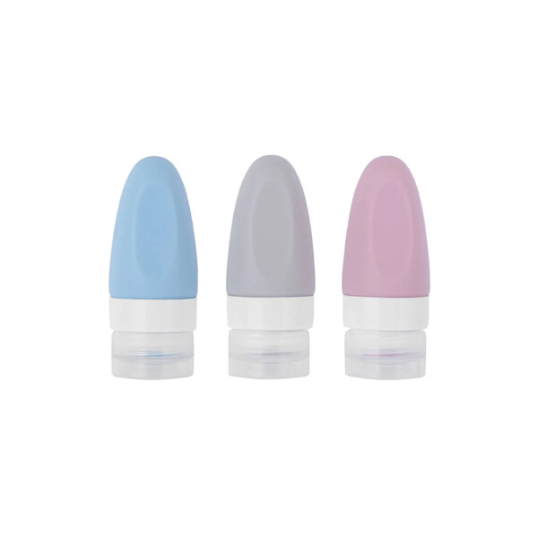 Kit frasco silicona 55ml 3pcs diseño 2