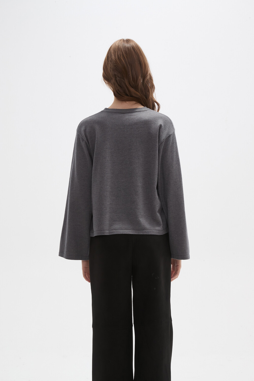 Remera Valic Gris Melange Oscuro