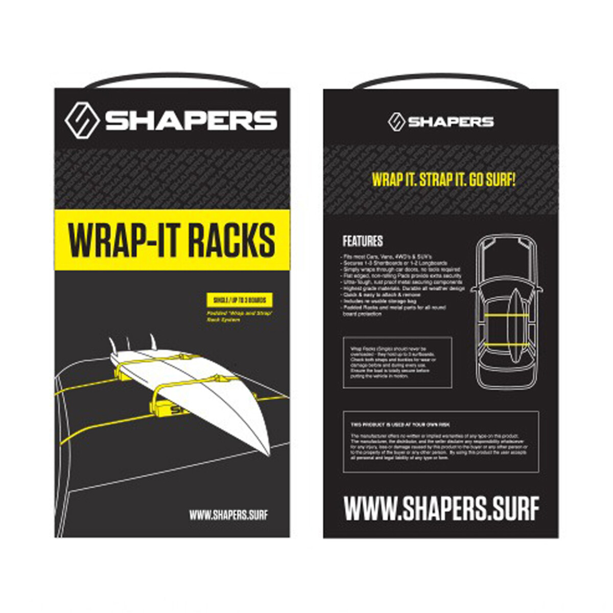 Racks Shapers para auto Wrapp - packs x1 