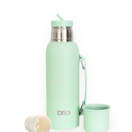 Termo 1 Litro Acero Inox brio Con Pico Cebador Menta