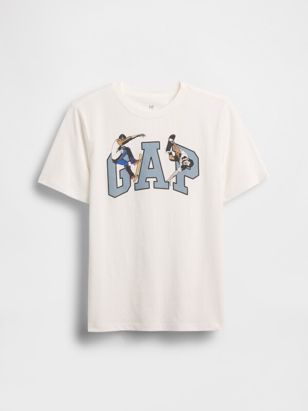FRCH AUG SS VALUE GRAPHICS NEW OFF WHITE