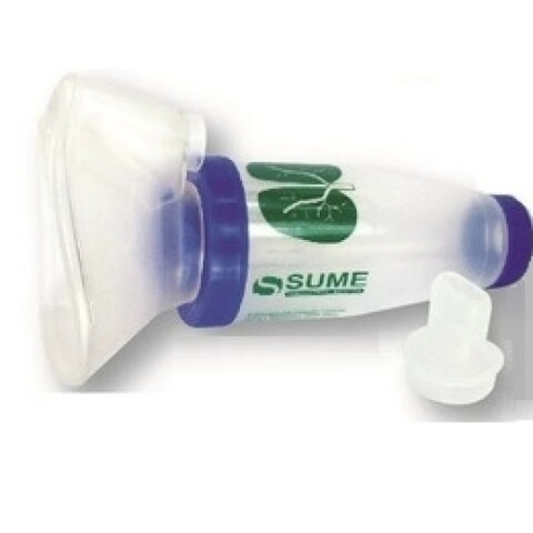 Inhalocámara Sume con Válvula y Máscara Adulto Inhalocámara Sume con Válvula y Máscara Adulto