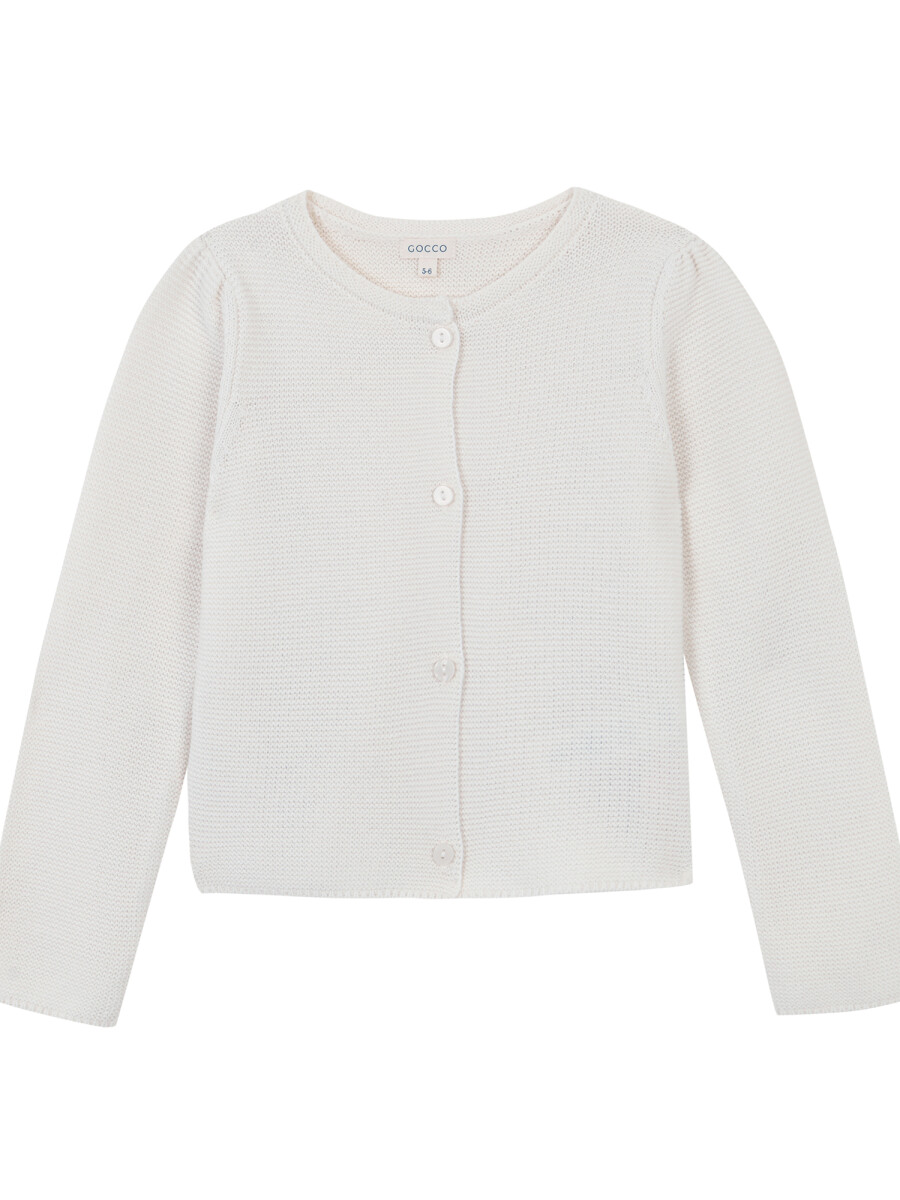 Chaqueta Punto Bobo Blanco