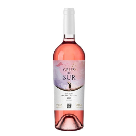 Vino Cruz del Sur Rosado Tannat Merlot 750 Ml