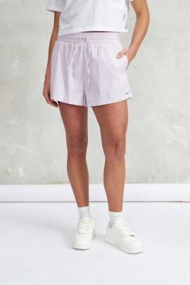 SHORT STRIPE ROSA
