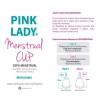 Copa Menstrual Pink Lady Talle L Copa Menstrual Pink Lady Talle L
