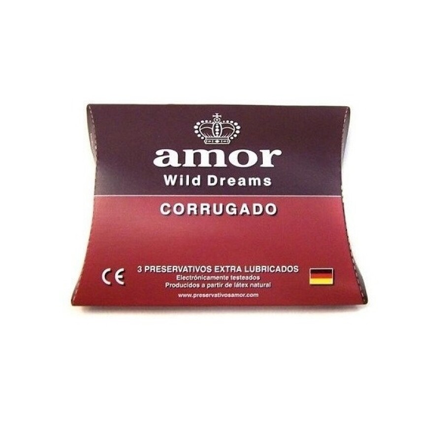 Preservativos Corrugados x3 – Amor Preservativos Corrugados x3 – Amor