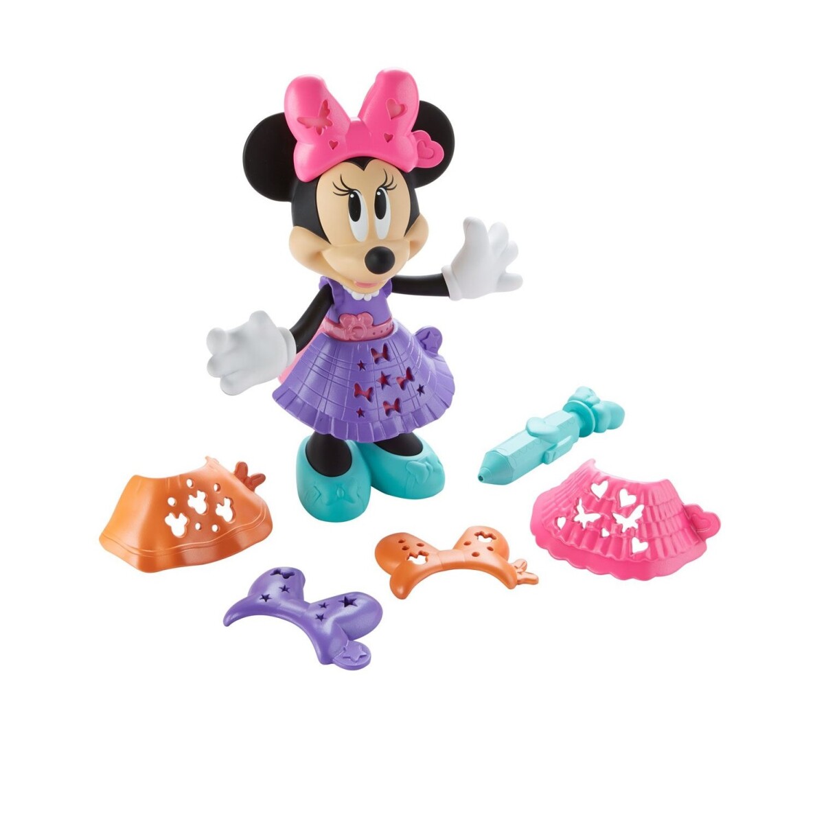 Fisher Price Minnie Brilla Y Diseña Mattel 