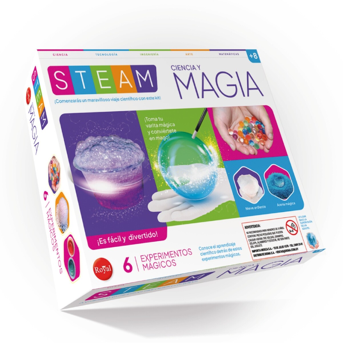 Juego Mi Primer Kit de Ciencia Mágia Royal 