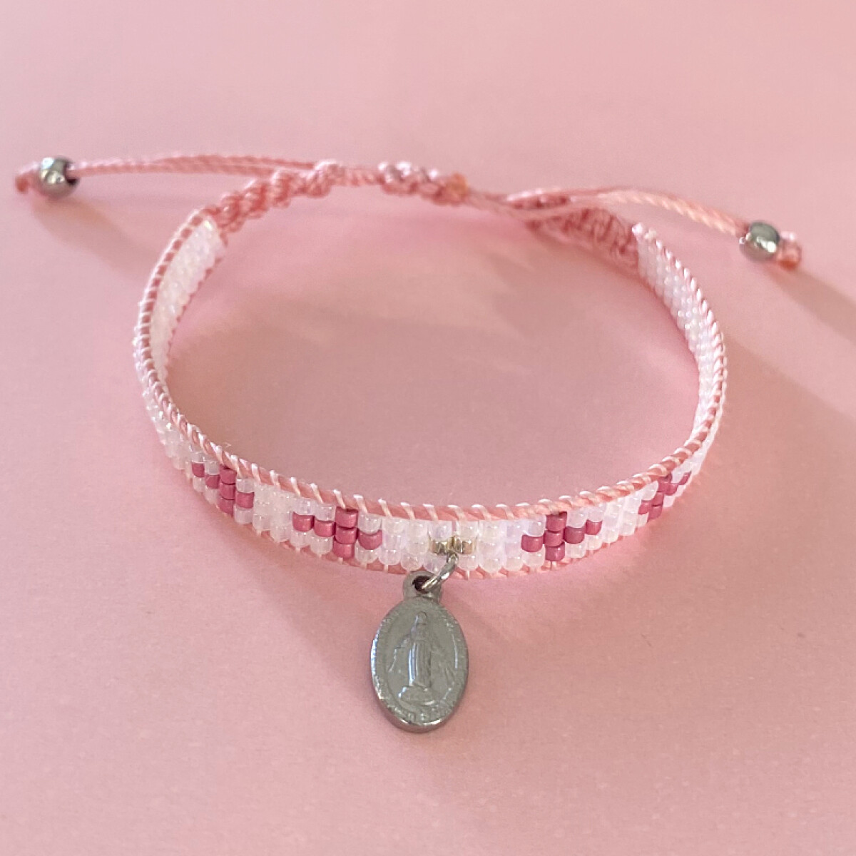 Pulsera SANTA tejida 
