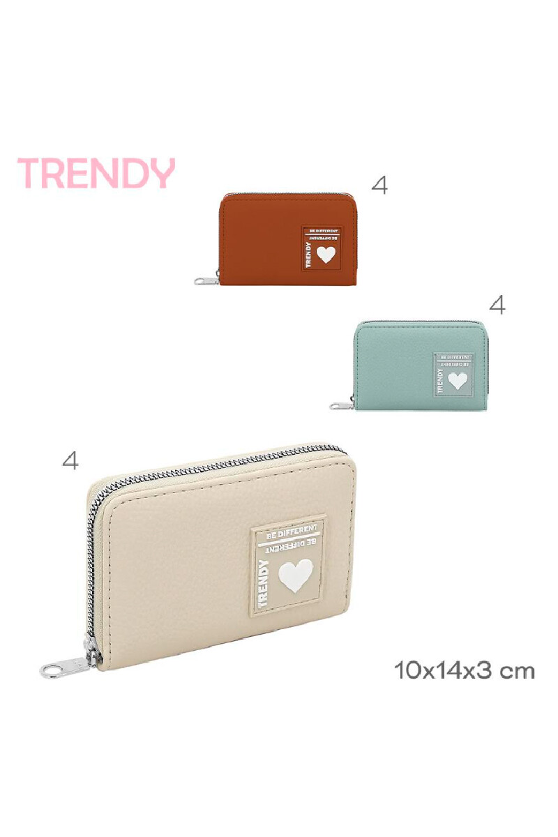 Billetera Trendy Marrón