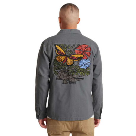 Campera Roark Hebrides Unlined Gris