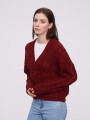 Cardigan Barto Bordeaux