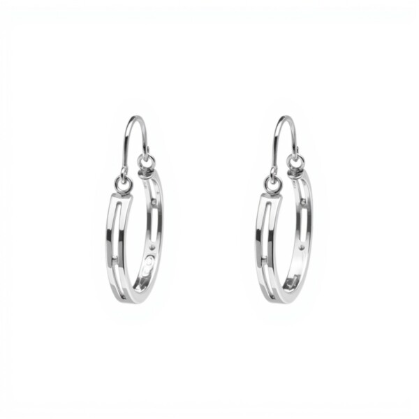 Caravanas Aro Calado - Plata 925 - CA4194 sinpiedra