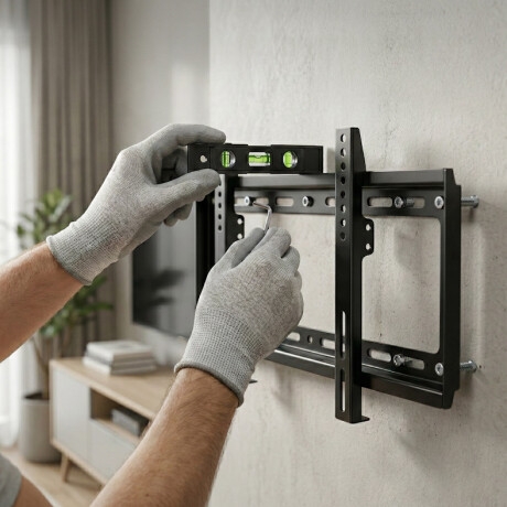 Soporte fijo de TV Klasse | Acero resistencia SPCC | Color negro Soporte fijo de TV Klasse | Acero resistencia SPCC | Color negro