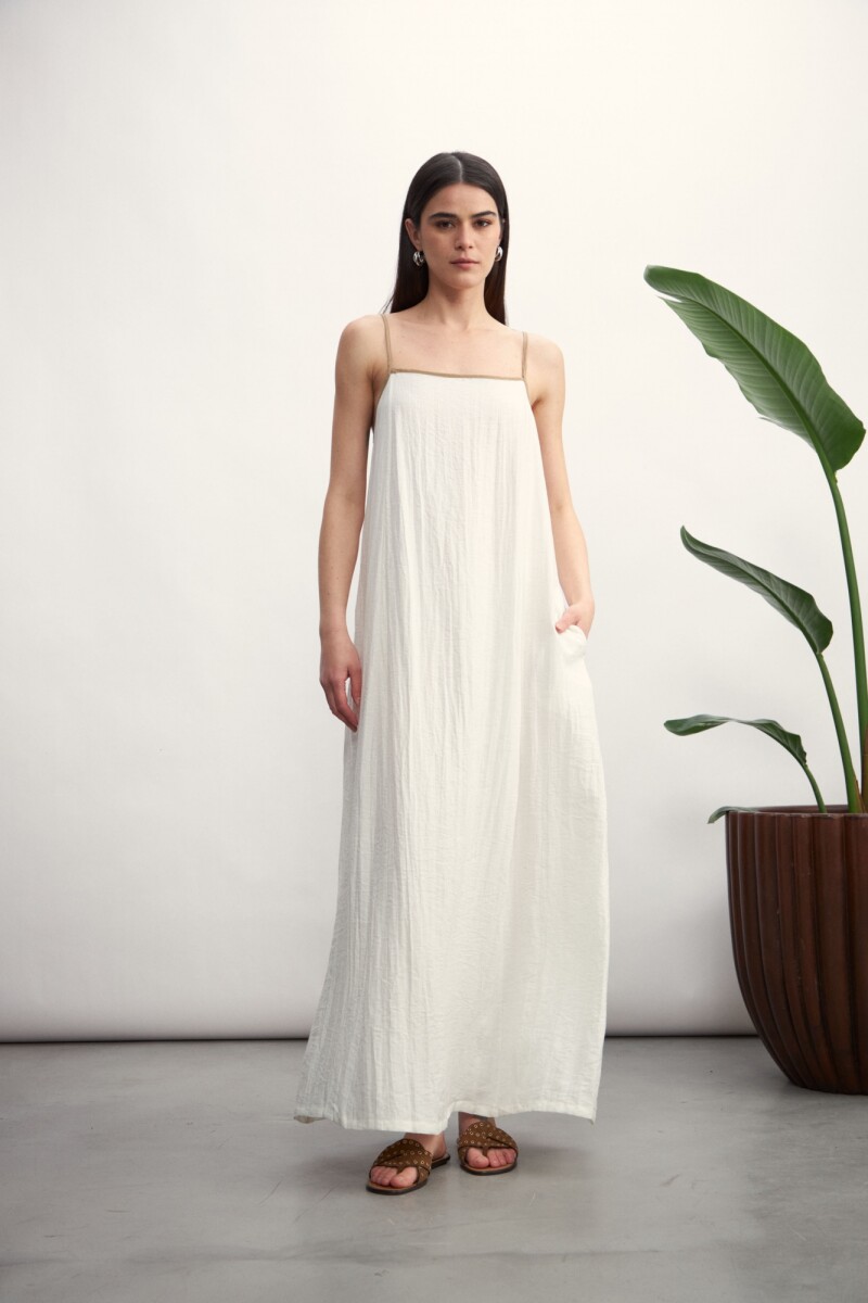 Vestido Vivo - Beige 