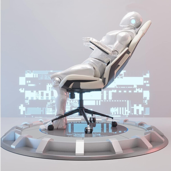 Silla De Oficina Reclinable Con Apoya Brazos (naranja/gris) SILLA GAMER PL NARANJA/GRIS