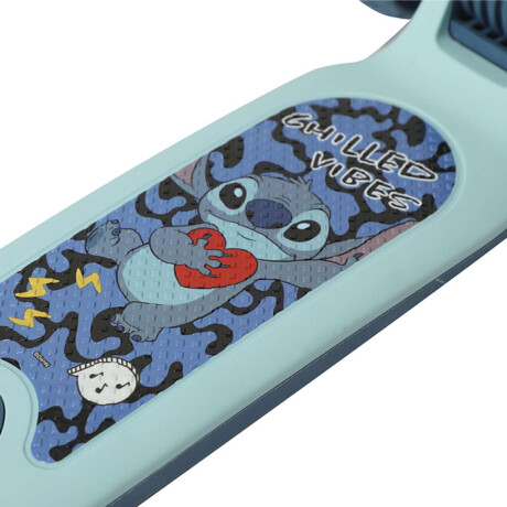 Monopatin 3D Stitch Con 3 Ruedas Y Luz Stitch