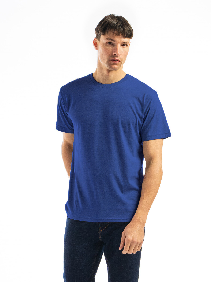 Remera Cuello Base - Marino 