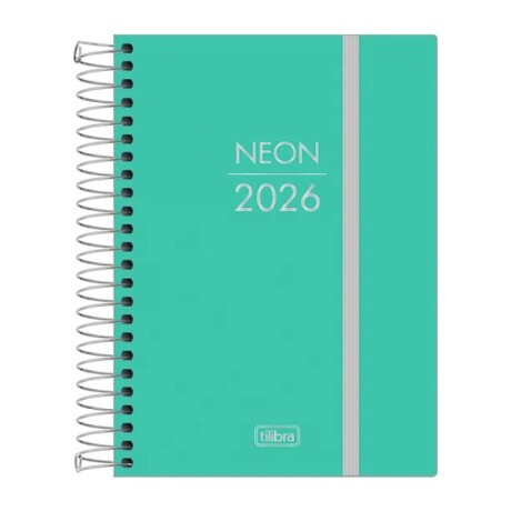 Agenda Tilibra 2026 Neon Verde